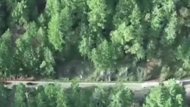 Drone footage shows the aftermath of devastating floods in B.C. as crews begin to clean up debris.