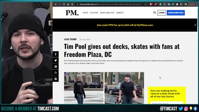 WE WON, Timcast Crew Skate In DC SUCCESS, Woke Cancel Attempts FAIL Proving Left Is LOSING