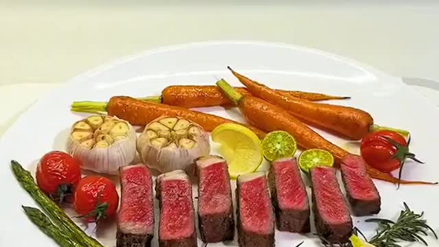 A sumptuous dinner