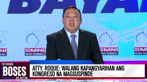 Atty. Roque: Walang kapangyarihan ang Kongreso na magsuspinde