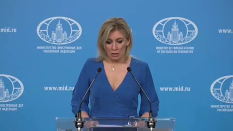 SPEAKER OF THE RUSSIAN FOREIGN MINISTRY, accuses US of fake news on Bucha.