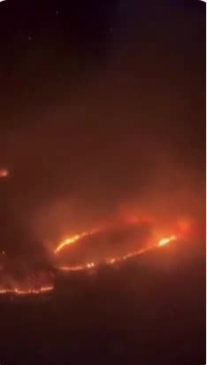 Maui "Wild Fires" Footage - Boats! on fire? Aug 2023