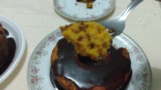 Bolo de cenoura formigueiro