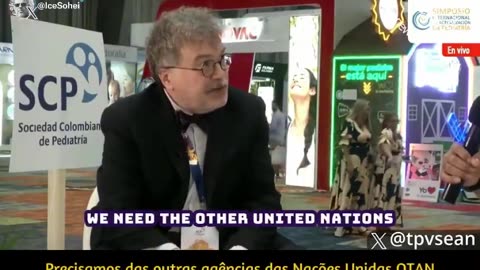 Eles agora estão pressionando para que a OTAN participe da militarização da próxima vacina.