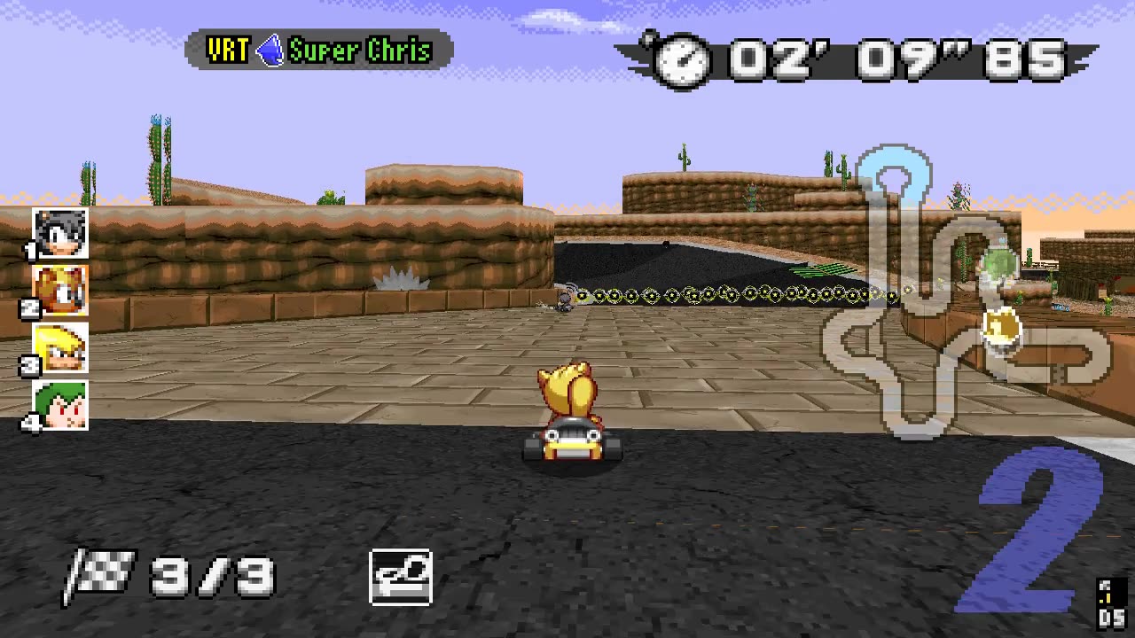 Geometry Finish [SRB2Kart]