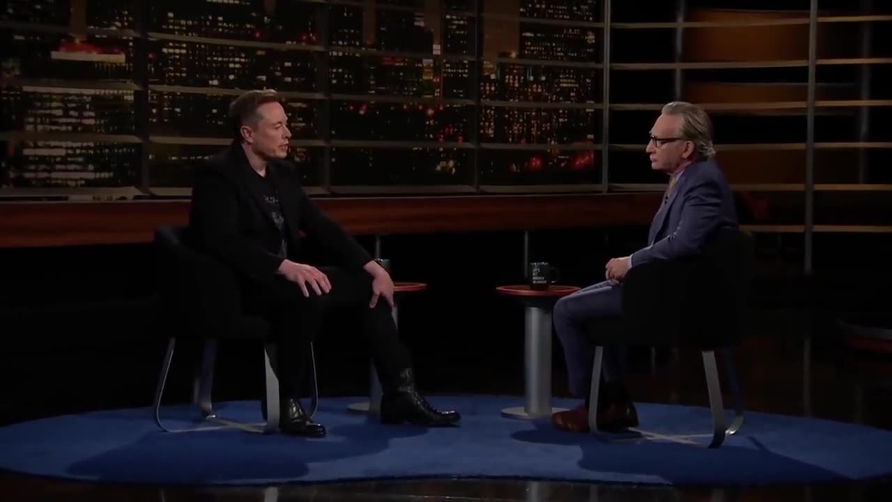 Elon Musk and Bill Maher Discuss Tucker Carlson