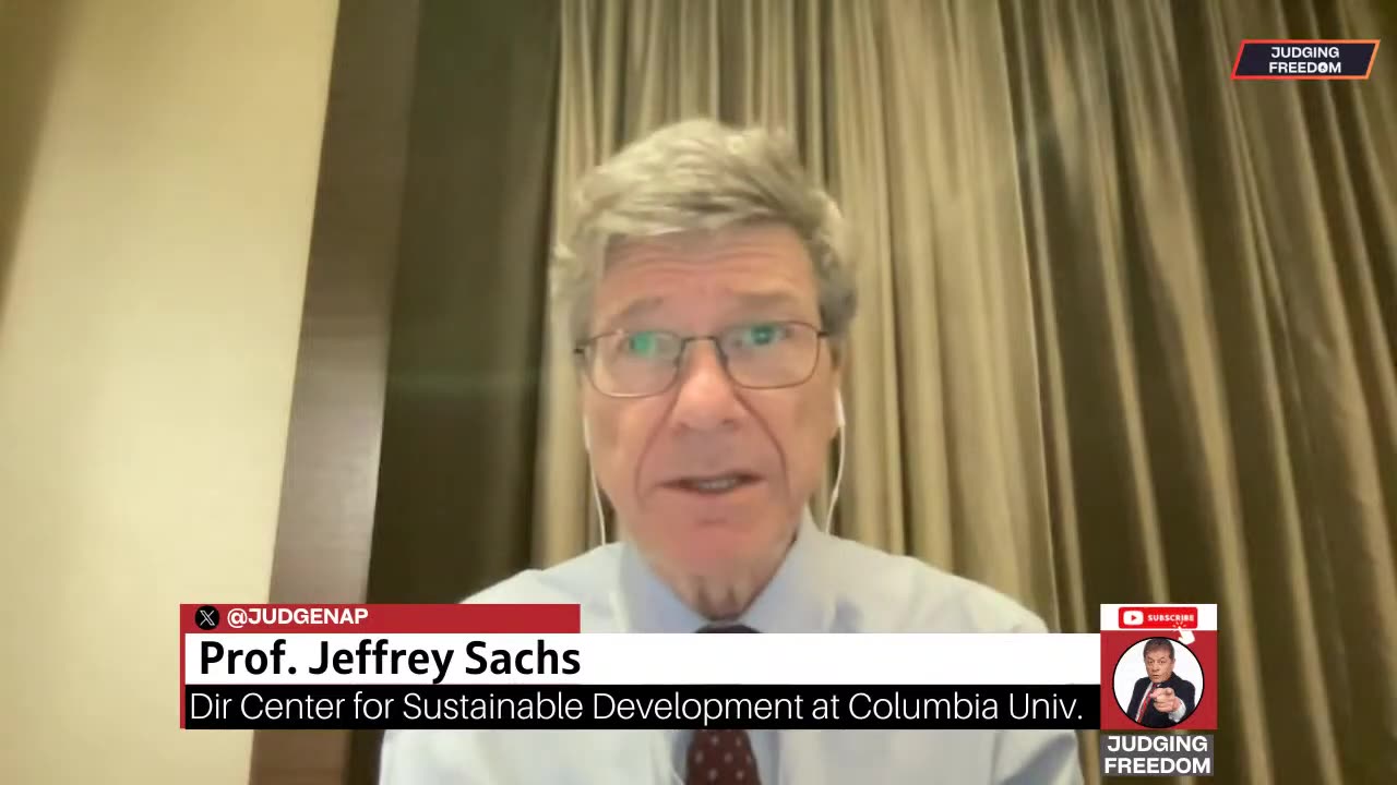 Prof. Jeffrey Sachs : How to Save Ukraine from the US