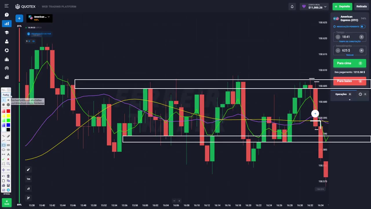 FERREIRA TRADER - MAXIMAS E MINIMAS