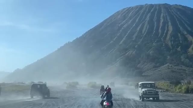 View Mountain Bromo Indonesia