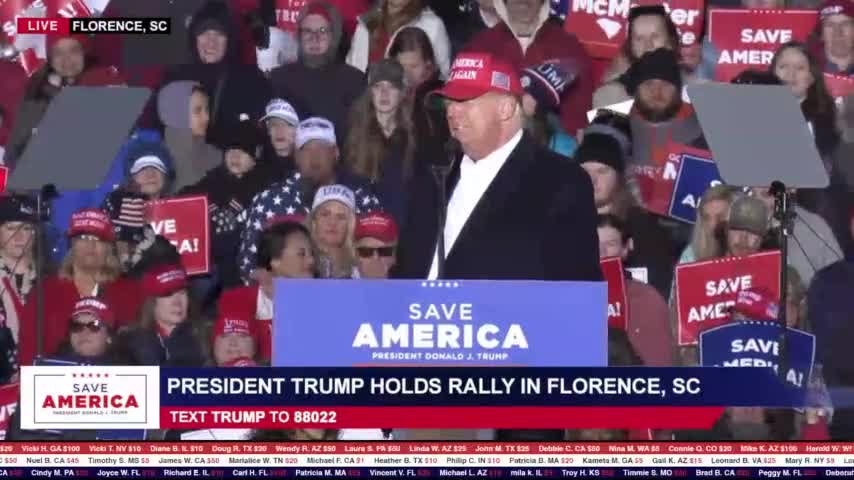 President Trump speaks on Trump Rally in South Caroline (Full Speech, Mar 12)