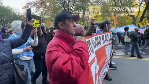 🚩NYC today: Illegal Aliens are Marching in Protest of being Deported