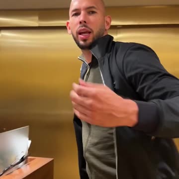 Andrew Tate Shops Dolce & Gabbana