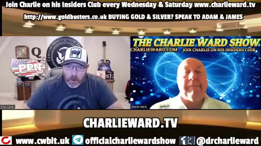 With Charlie Ward and Chas Carter, The world is engaged in an unconventional war.