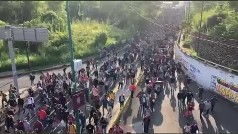 Migrant Caravan Incoming through Globalists' and Democrats' open borders