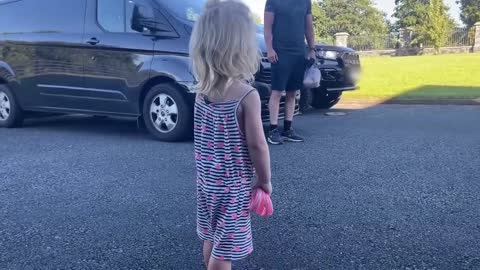 Dogs Go Crazy For Baby Girl Coming Home From Nursery! (Cutest Ever!!)