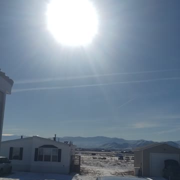 Painting the sky white