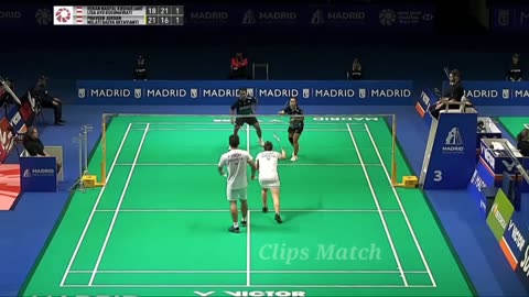 highlights - Rehan Kusharjanto/Lisa A Kusumawati vs Praveen Jordan/Melati D Oktavianti - Spain Masters 2023