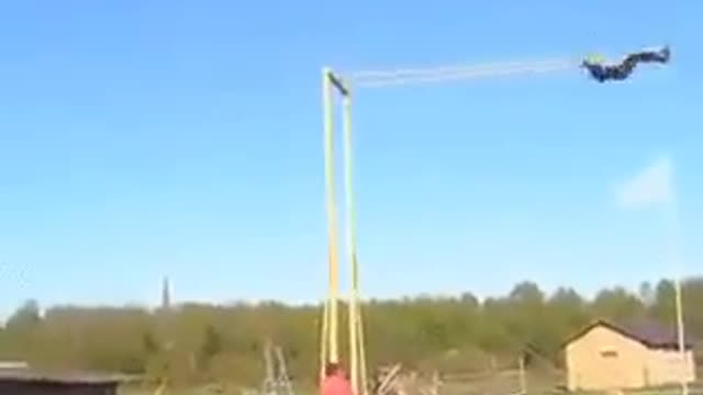 Stunning swing in a park - Must see