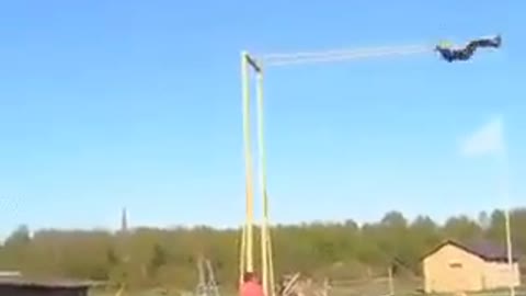 Stunning swing in a park - Must see