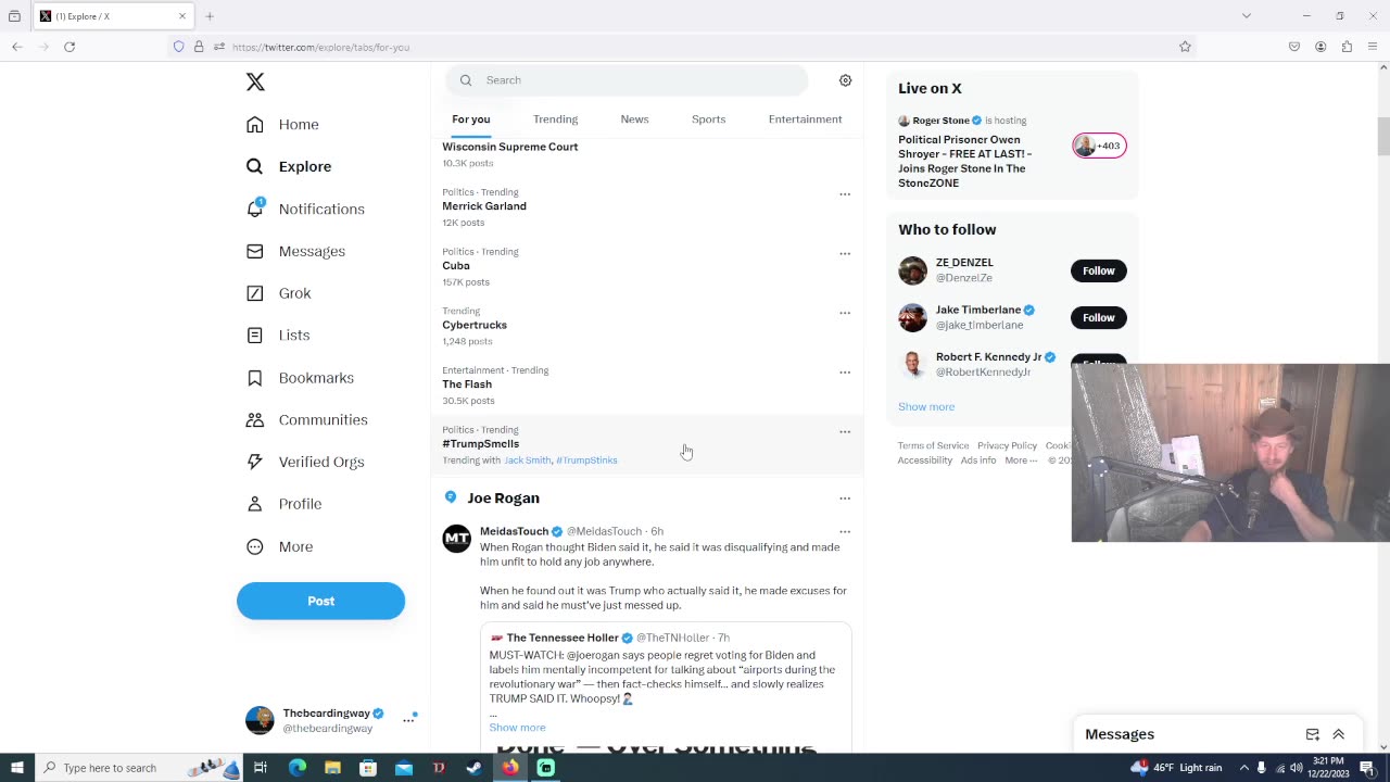 Experamenting with OSB and twitter read. Epstien clientlist release, playing with Grok and more...