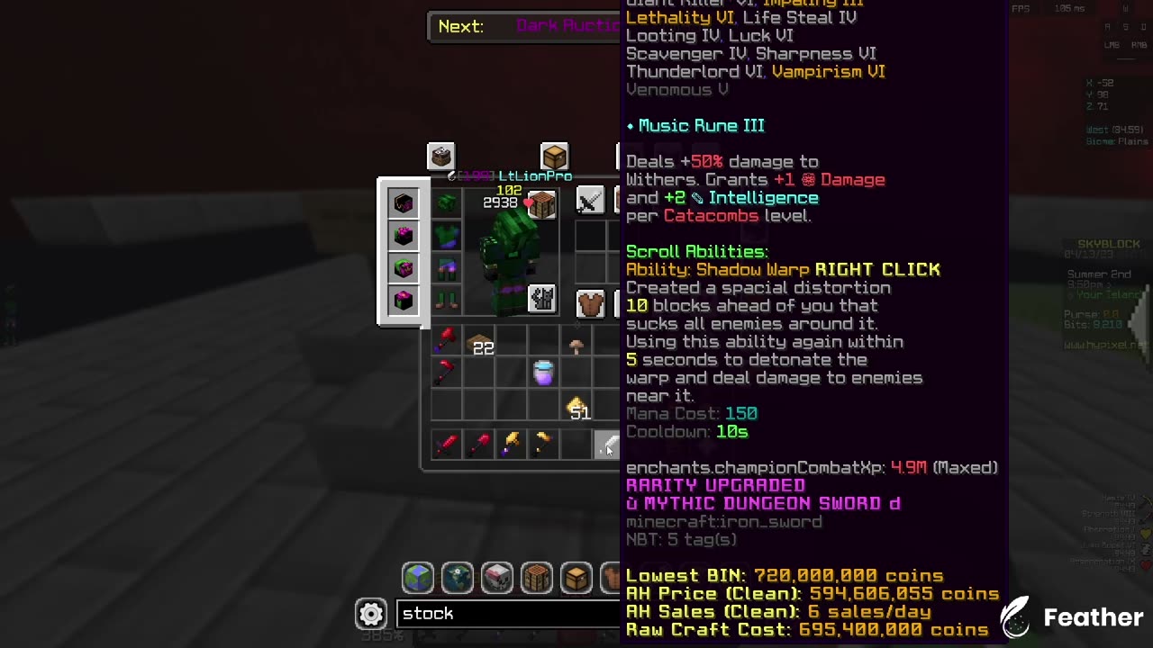 Shadow warp explained