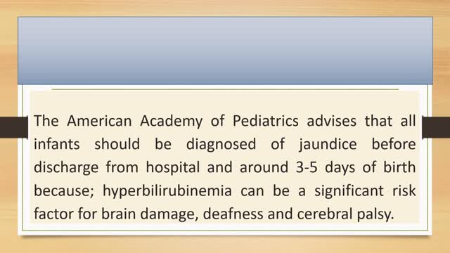 CAUSES OF JAUNDICE IN INFANTS