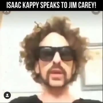 Isaac Kappy speaks to Jim Carey