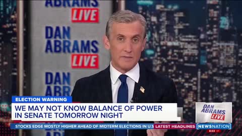 WE MAY NOT KNOW BALANCE OF POWER IN SENATE TOMORROW NIGHT