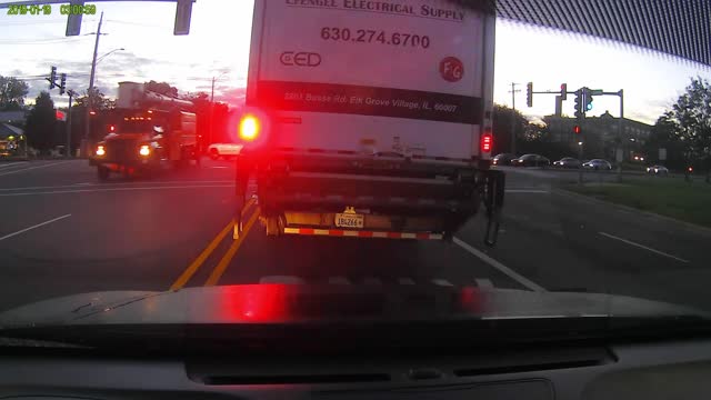 One Day Of Dashcam Red Light Runners