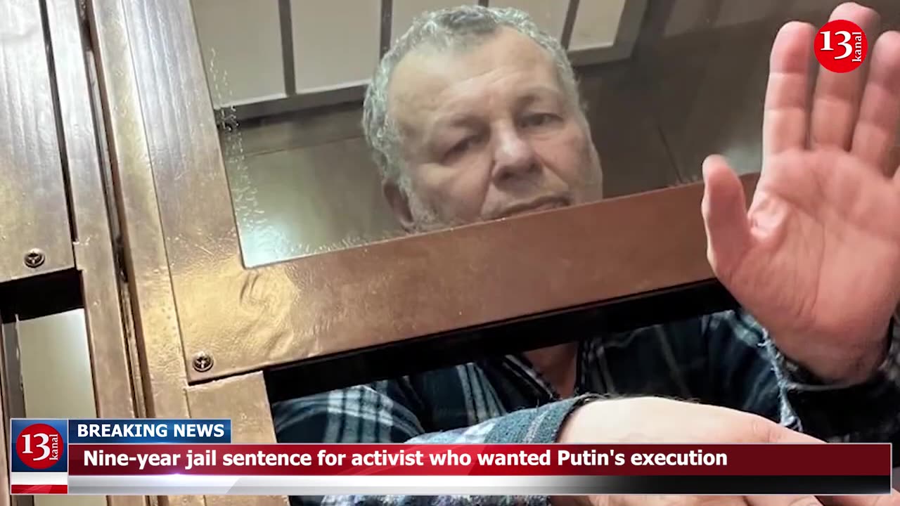 Russian prosecutor's office requested 9 years in prison for activist who demanded Putin's hanging