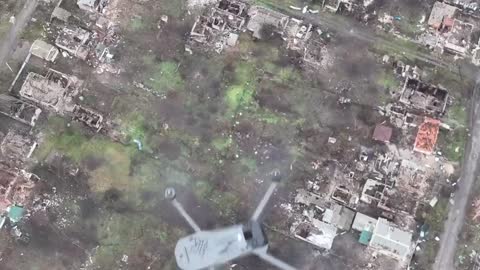 Russian Drone Tries to Knock Ukrainian Drone Out of the Sky