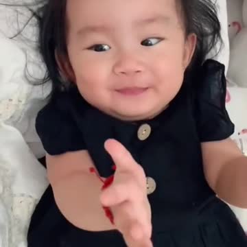 Cute baby moments laughing time