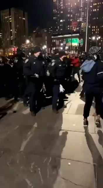 Aside from Washington, the situation in New York is calm