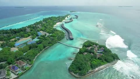 Maldives 30 Seconds Aerial Overview Video