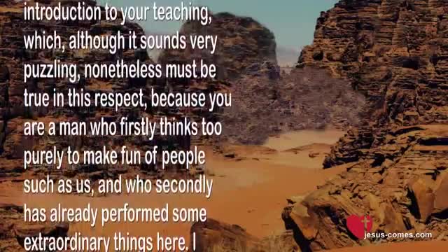 Miracleworking of Jesus... Transformation of a Landscape ❤️ Great Gospel of John thru Jakob Lorber