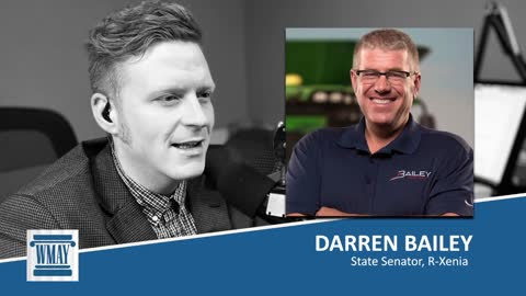 State Sen. Darren Bailey provides campaign update on WMAY