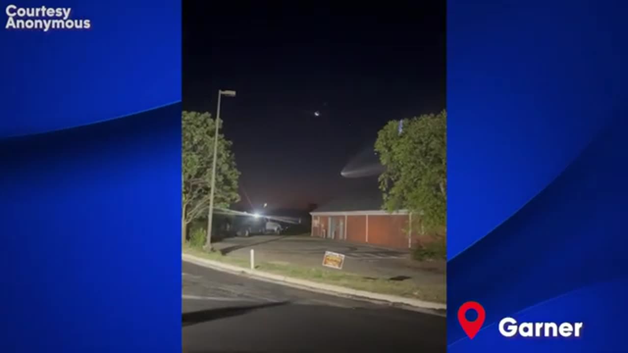 SpaceX's Falcon 9 flying through the Triangle ABC News