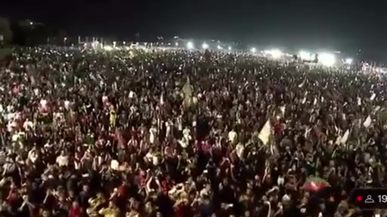 Pakistan. Huge crowd demonstrated yesterday in Karachi