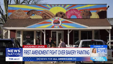 Mural at donut shop leads to First Amendment lawsuit | Morning in America