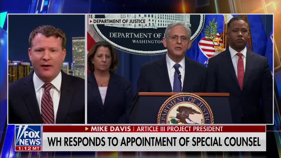 Mike Davis Discusses the Special Counsel Appointed to Investigate Trump with Laura Ingraham