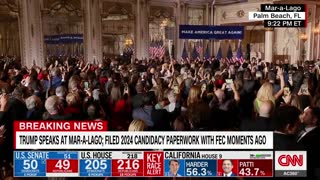 Watch Donald Trump announce his 2024 candidacy
