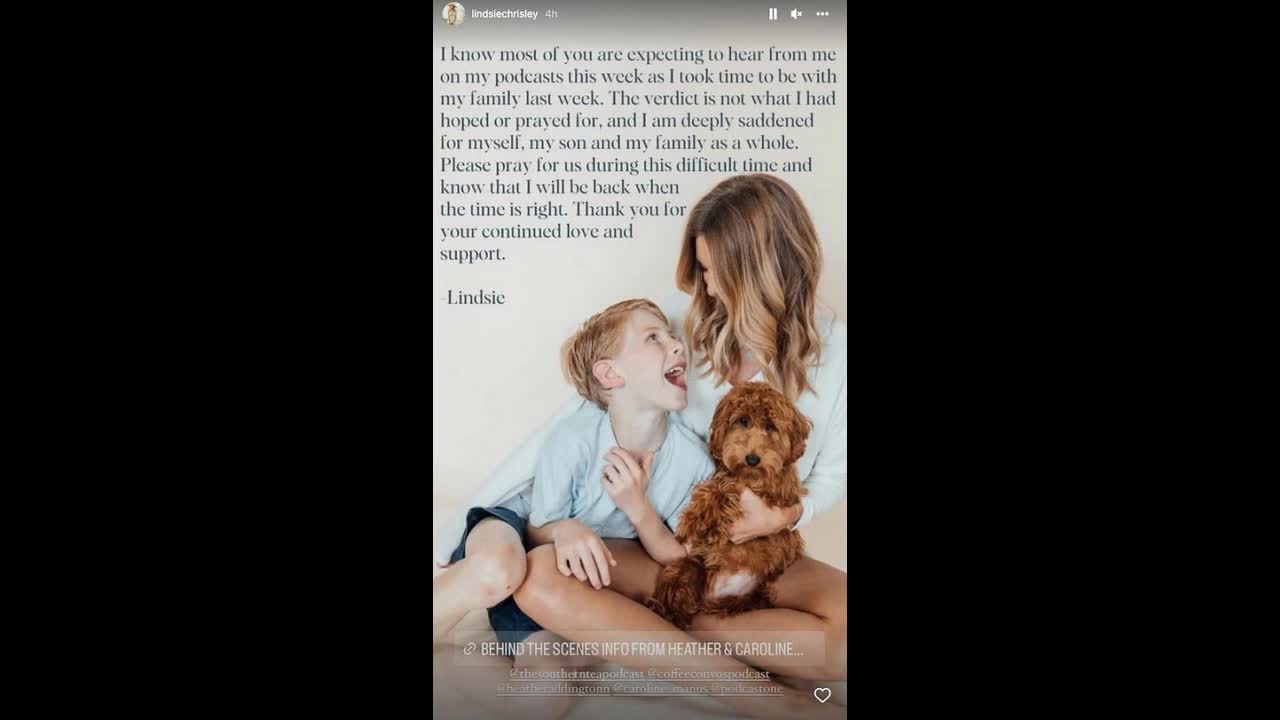 Lindsie Chrisley Sings Into Wine Bottle After Father’s Sentencing