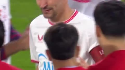 Jesus Navas breaks down in tears as he plays final game