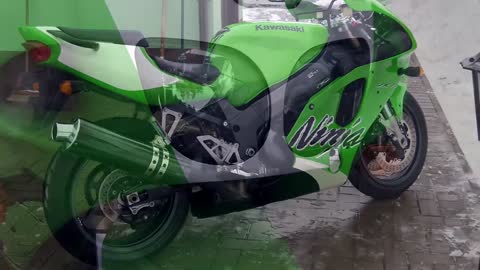 FOR SALE ! Kawasaki ZX-7R ZX7R ZX750P 1999 - Oryginal Cold Start Startup & Walka