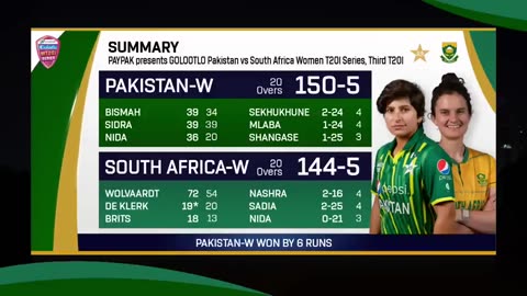 Full Highlights | Pakistan Women vs South Africa Women | 3rd T20I 2023 | PCB | M3D1L