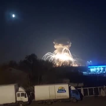 Explosions near Ukraine now