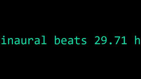 binaural_beats_29.71hz_#BinauralZenSoundscapes_#BinauralEscape_#WellnessSounds