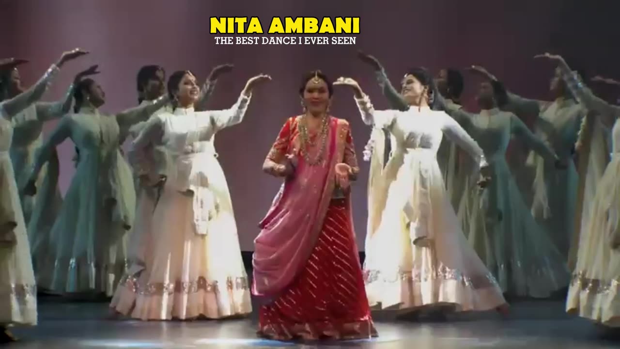 OMG 😮 Nita Ambani Dance - Bharat Natyam