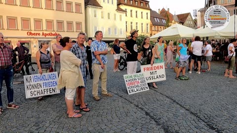 - Mahnwache Nr. 192 - in Schwäbisch Gmünd am 22.08.2023