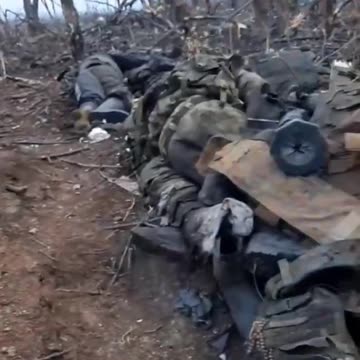 What's Left of Russian Trenches(South of Bakhmut)